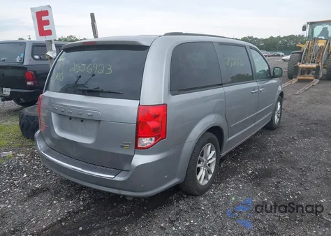 2016 Dodge Grand Caravan Sxt из США, поврежденный, VIN 2C4RDGCG6GR311767